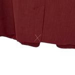 Loft Ann Taylor Burgundy Open Front Blazer Jacket Photo 5