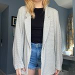 Nordstrom gray striped blazer  Photo 0