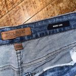 Judy Blue  distressed wide leg 15/32 boutique braided trouser jeans Photo 1