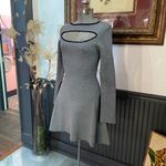 C/MEO COLLECTIVE C/Meo Elision Knit Long Sleeves Cutout Fit & Flare Dress - Sz XS 💚🎀 Photo 5