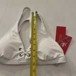 New Krimson Klover Women’s White Nalu Bikini Top Size Small NWT Photo 9