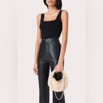 BY FAR Baby Cush Lilac Shearling Chain Strap Shoulder Bag Purple Photo 1