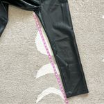 Wilfred Aritzia The Melina Super High Rise Vegan Leather Pants in Black Size 4 Photo 8