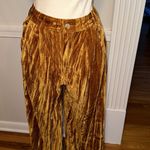 Free People RARE  Runway Velvet Wide Leg Pants, Size 0, NWT Photo 2
