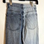 PacSun Two Toned Straight Leg Jeans Womens Size 24 Button Fly Photo 1