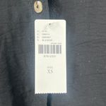 Pilcro Bodysuit Size Extra Small Black Long Sleeve Button Down Anthropologie NWT Photo 5