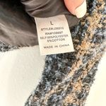 Sweet Rain Tweed Jacket with Sherpa Collar Trucker Jacket Blue Photo 4