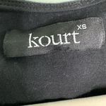 Kourt Black Cutout Midi Dress Size Black Stretchy Side Slit Size XS Photo 7