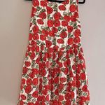 Sunday in Brooklyn  Anthropologie Floral Red Roses Dress Size Medium Photo 0