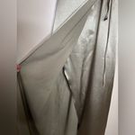 Jenny Yoo  Lana Satin Wrap Bridesmaid Dress in Sage Photo 6