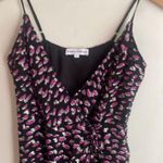 Karina Grimaldi Marissa Print Dress in Purple Metallic Photo 3