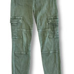Vince  Olive Cargo Skinny‎ Pants Size 26 Quiet Luxury Minimalist Capsule Utility Photo 0