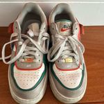 Nike Women's Sneakers Air Force 1 Low Shadow Sail Blue Green sz 8 CI0919-109 Photo 1