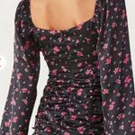 Forever 21  Ruched Floral Mini Dress Photo 1