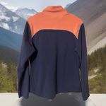 Old Navy  Womens Jacket‎ Fleece Pullover Navy Collar 1/4 Zip L Photo 1