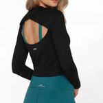 Lorna Jane  open back Black Long Sleeve active Women's Top Photo 1
