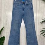 Anthropologie M.i.h Jeans Lou High Rise Cropped Bell Raw Hem Jeans size 26 Photo 0
