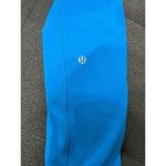 Lululemon  EUC Peacock Blue Crossover Straight Leg‎ Leggings size 4 Photo 2