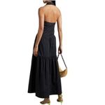 NWT Nicholas Halo Collared Halter Neck Backless Maxi Dress Black size 6 Photo 12