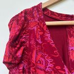 Free People  Hello Lover Red Mini Dress - Size XS Photo 7