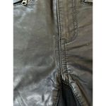 Pilcro and the letterpress faux leather Moto Jacket style‎ Black Pants Size 27 Photo 5
