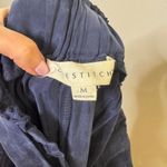 Lovestitch  Belted Navy Wide-Leg Pants Photo 4