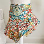 Just Cavalli Multicolor Cotton Blend Patterned Fabric Mini Skirt Photo 0