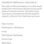 Aidan Mattox  New! Feather Mini Cocktail Party Dress Photo 4