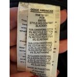Good American ‎ Jeans Women 10 Black Denim High Rise Good Waist Crossover Waist Photo 7