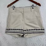 Ann Taylor Ann‎ Taylor Petite The Metro Striped Mid Rise Short Size 4 NWT Photo 2