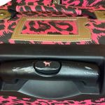 Victoria's Secret  Love Pink Leopard Rolling Duffle Bag Suitcase Y2K Travel Bag Photo 9
