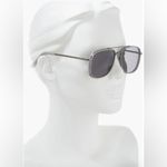 Vince Camuto NWT 54mm Aviator Sunglasses in Grey Gunmetal Photo 2