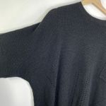 Dress Up Black Dolman Sleeve Knit Pullover Sweater Women's Size Medium M Photo 1