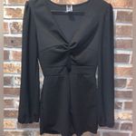 Windsor COPY -  Black Long Sleeve Romper Photo 1