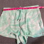 Ivory Ella  Mint Cloud Tie Dye Printed Shorts Photo 12