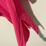 Elan Women's Gauze Button-Up Shirt Blouse pink size medium Photo 4