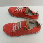 Vionic Beach Sneakers Womens 10 Coral Pink Slip On Sneakers Canvas Casual Shoes Photo 7