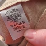 Loft  Linen Blend Cream Dress Shorts With Side Zipper Size 10 Photo 4