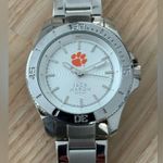 Jack Mason Clemson University Luxury Watch Stainless Bracelet Silver Dial Photo 1