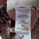 Time And Tru  leopard print women's sweater Photo 10