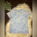 Vans  blue tie dye washed t shirt sz small Photo 2