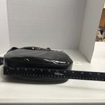 A New Day Black Puffer Hobo Bag with Detachable Crossbody Strap Shiny Soft NEW Photo 2