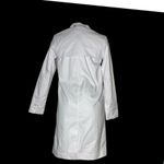 FIGS White Lab Coat Shoulder Flap Back Flap Button Up Collar Womens Size XS Photo 4