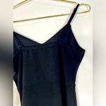 Almost Famous 🆕  Black Sleeveless Dress with Bottom Lace Accent Photo 8