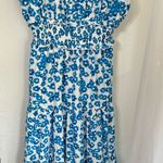 Pink Lily  Blue Floral Maxi Dress Size small Photo 2