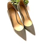 M. Gemi Grey Patent Leather Stiletto Heels Sz. 39 (US 8.5) Gray Photo 2