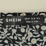 SheIn Boho Ditzy Daisy Print Crop Front Tie Shirt (M) Photo 4