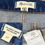 Madewell The Perfect Vintage Wide-Leg Jean Caronia Wash NK804 size 29 Photo 3
