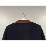 Eileen Fisher Midnight Blue Colorblock Tencel Silk Long Cardigan Large L Photo 5