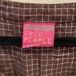 Free People  Bohemian Style Embroidered V-Neck Sequined Blouse Photo 5